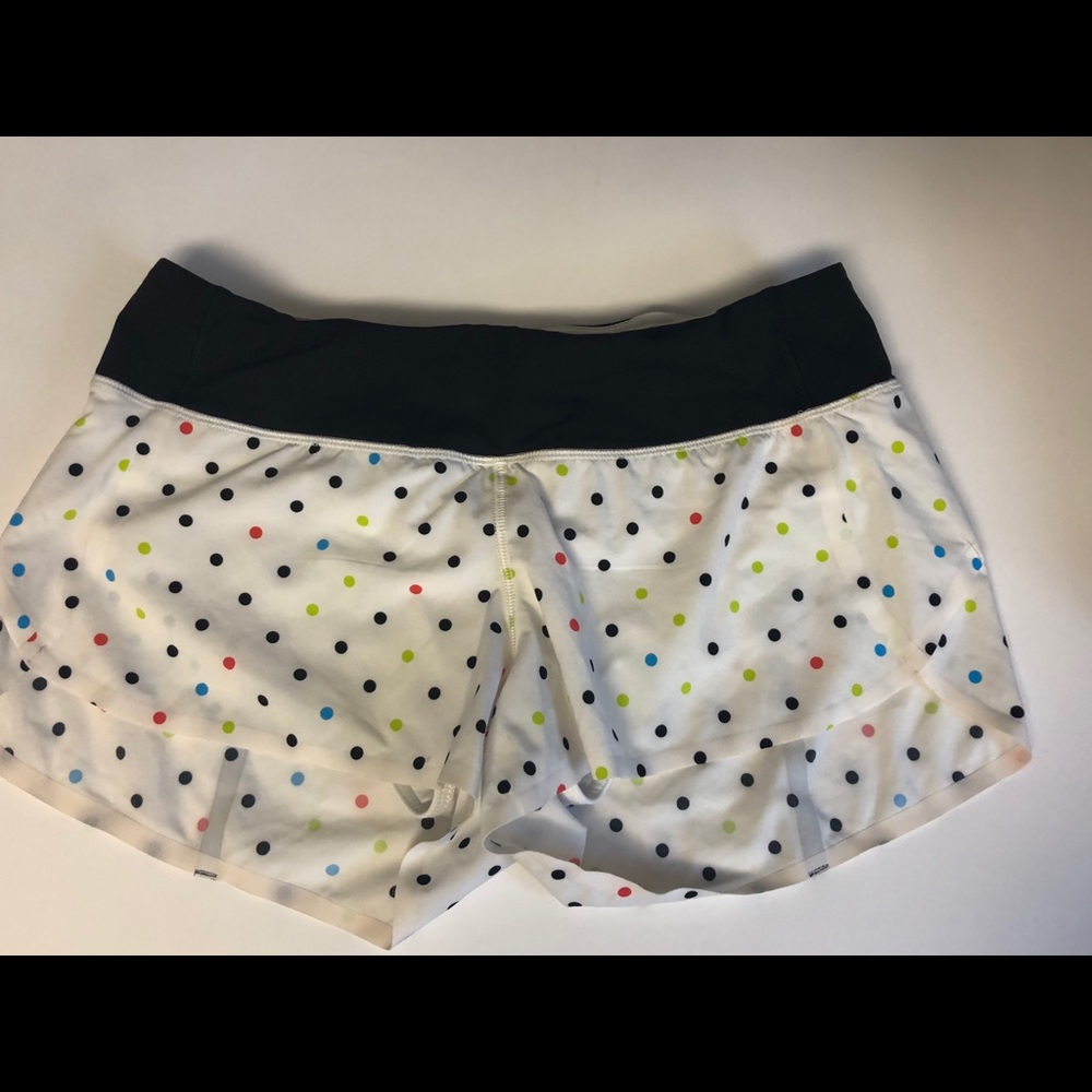 Lululemon speed short Seawheeze wheezy dot